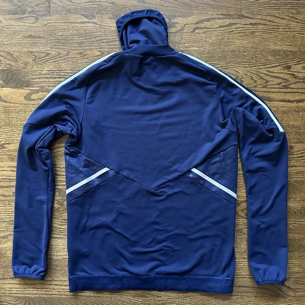 Adidas Mens Condivo 22 Pro Soccer Training Top COLD.RDY Navy Blue HA6253